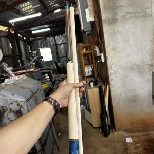 Cơ bida Xanh ghép chỉa gỗ jacoby